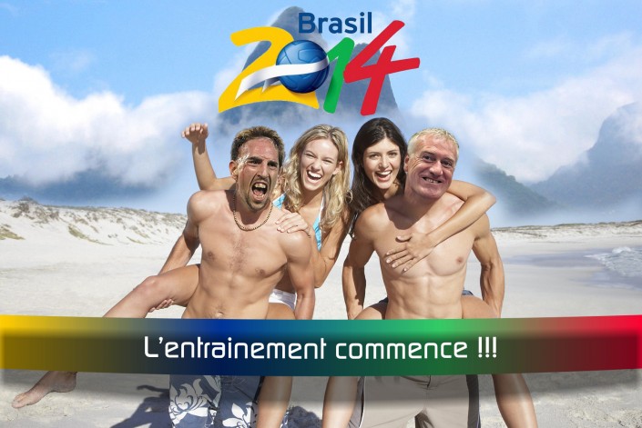 l’entrainement des bleus au brésil l'entrainement des bleus au brésil
