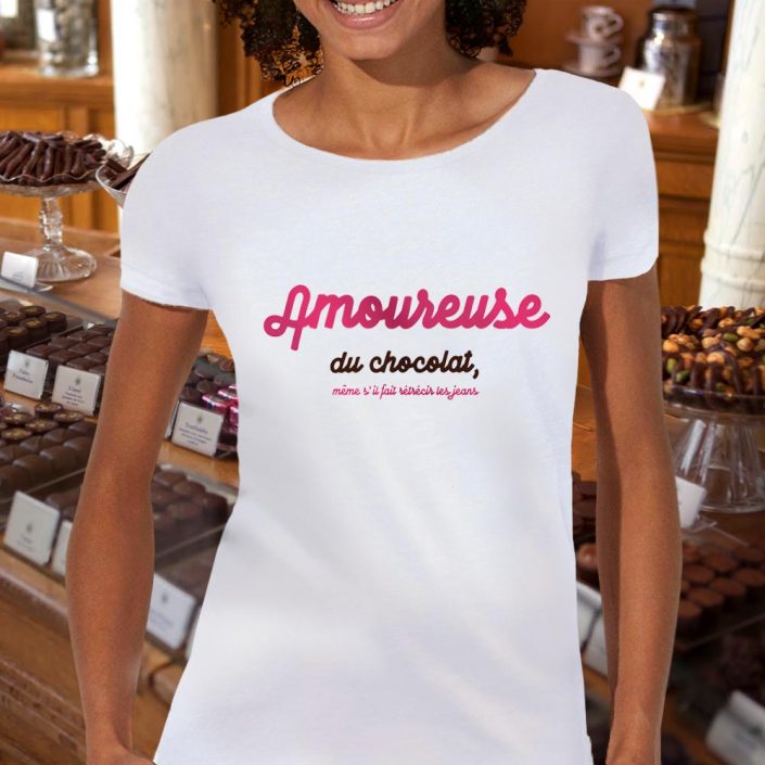 Impression t-shirt chocolaterie