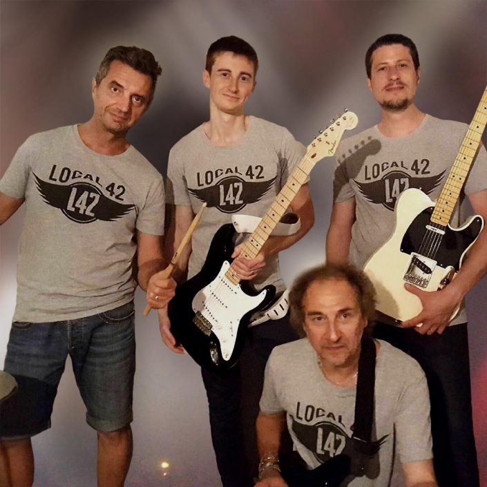 Impression t-shirt groupe de musique