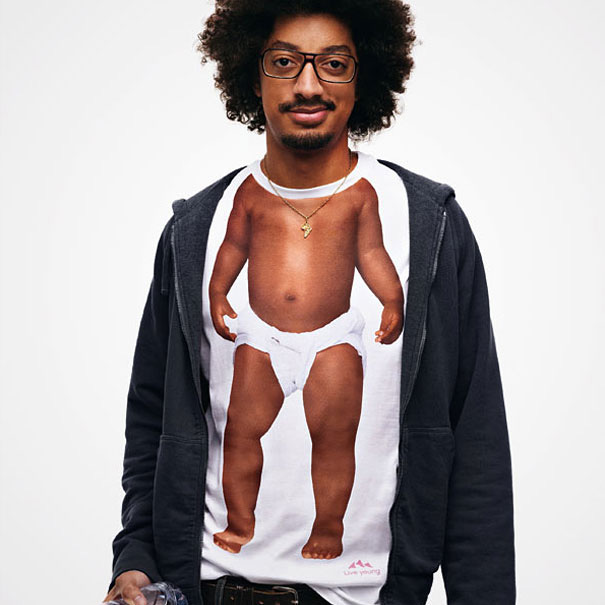 t-shirt Evian bébé